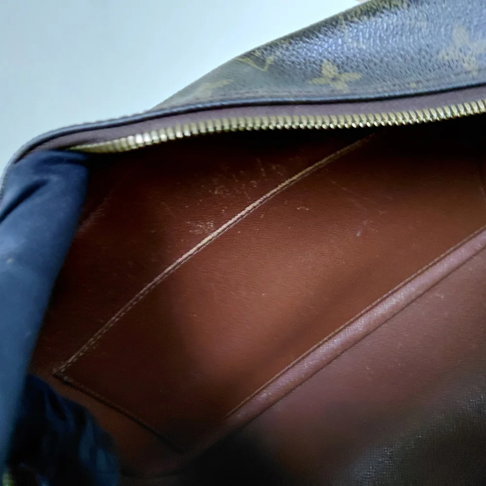 Louis Vuitton Brown Monogram Shoulder Bag - Picture 9 of 9